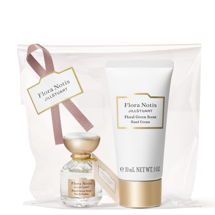 フローラルグリーン オードパルファン ＆ ハンドクリームセット（プチ