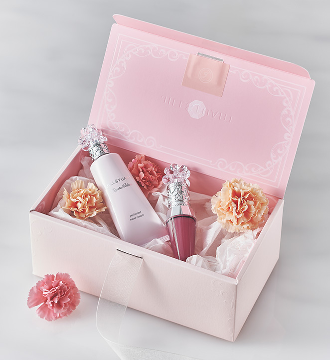 クリスタルブルーム ブーケセット〈リップ美容液/ハンドクリーム〉