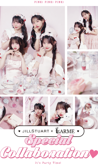JILL STUART Beauty & LARME Special Collaboration