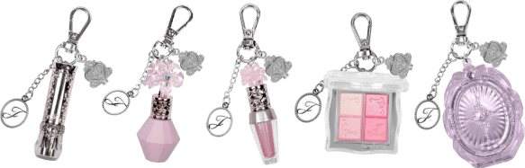 20th Anniversary Campaignミニチュアサイズのコスメキーホルダーが登場