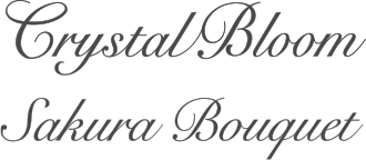 Crystal Bloom Sakura Bouquet